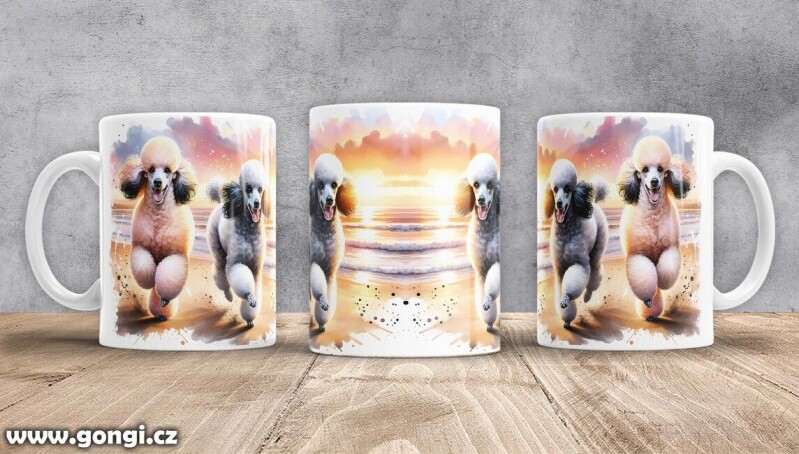 Hrnek - 0205 - Pudl velký královský